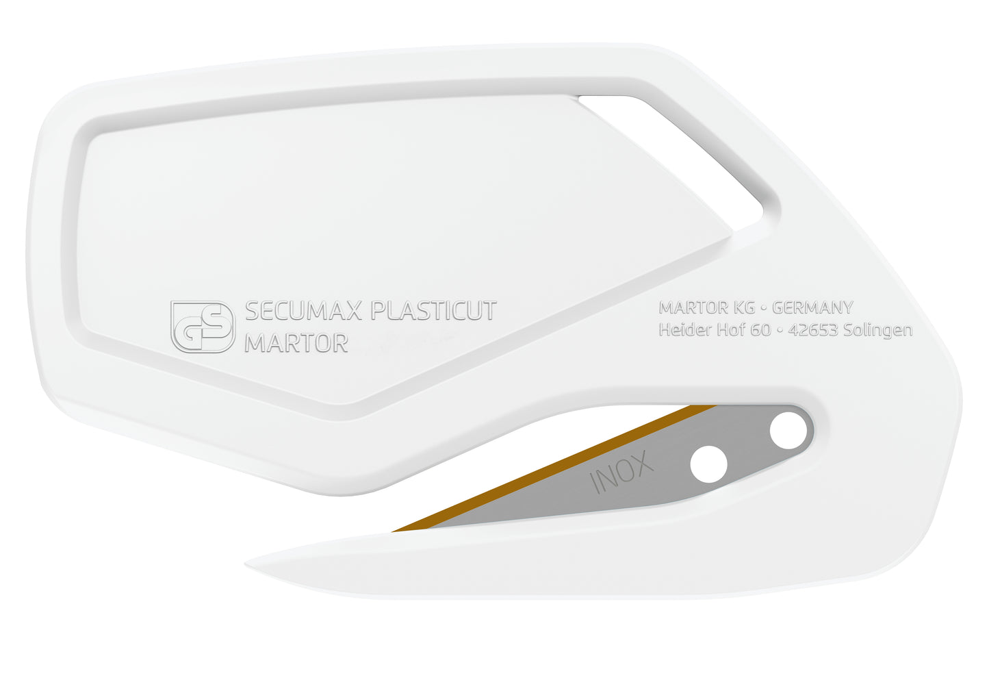 346922.12 - SECUMAX PLASTICUT, Inox, TiN, weiss