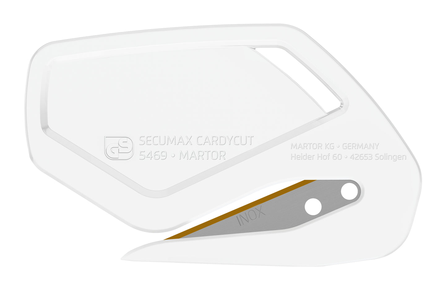 546922.12 - SECUMAX CARDYCUT, Inox, TiN, weiss
