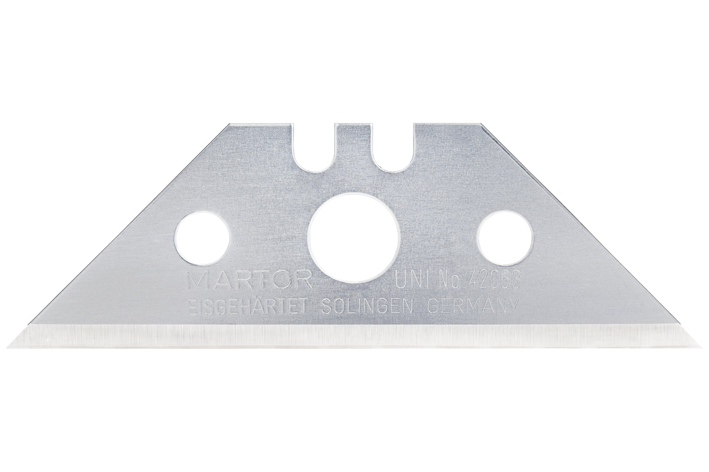 42063.70 - Trapezoidal blade no. 42063 with wide grind