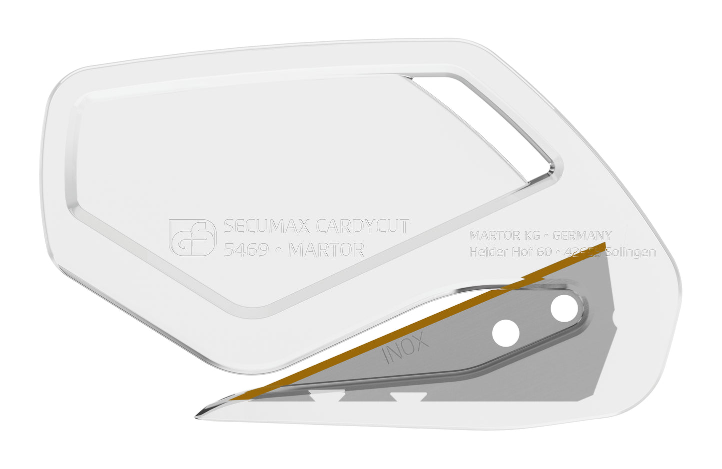 546912.16 - SECUMAX CARDYCUT, Inox, TiN, klar