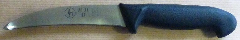 55-6" - Curved colon knife