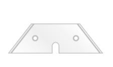 614 - Trapezoidal blade No. 614
