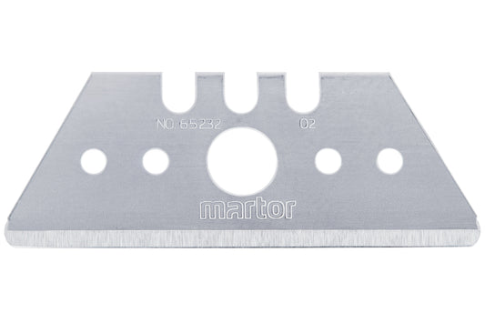 65232.70 - Trapezoidal blade no. 65232, broad grind with rounded tip