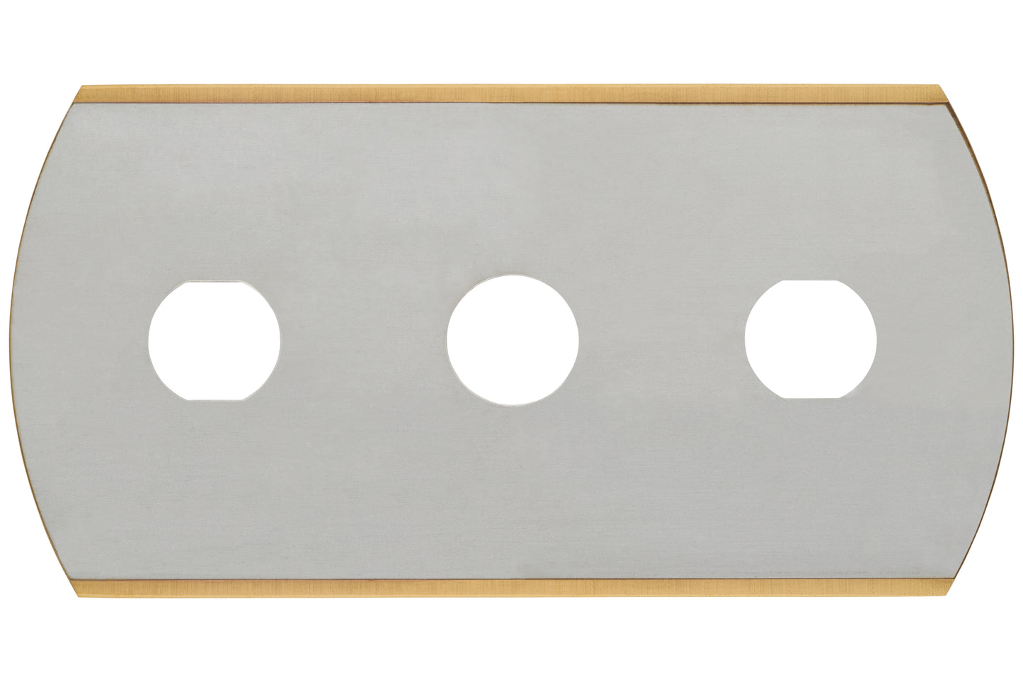 83630.35 - Industrial blade no. 83630, 0.30 mm, round head, stainless steel, cutting edges TiN-coated