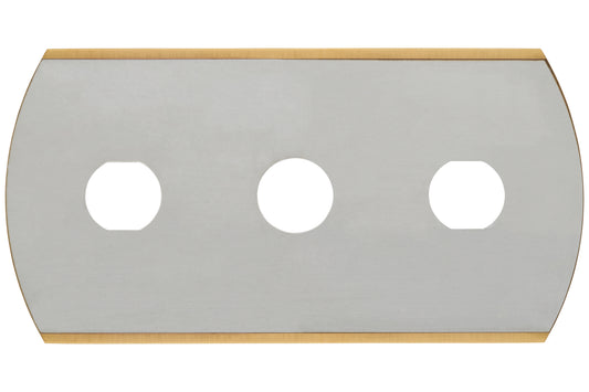 83630.35 - Industrial blade no. 83630, 0.30 mm, round head, stainless steel, cutting edges TiN-coated