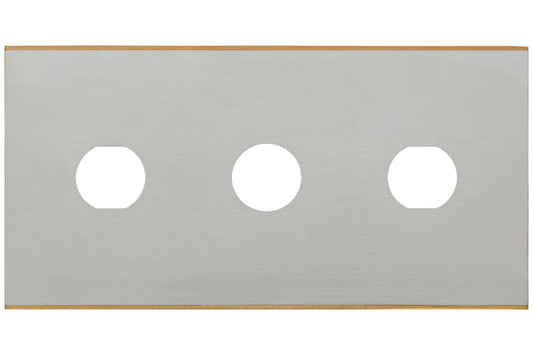 83715.31 - Industrial blade no. 83715, 0.15 mm, stainless steel, cutting edges TiN-coated