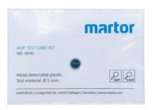 9910.09 - MDP-KARTEN-SET, im Polybeutel, in Größe: 2,5/3,5/5/6,5/8mm